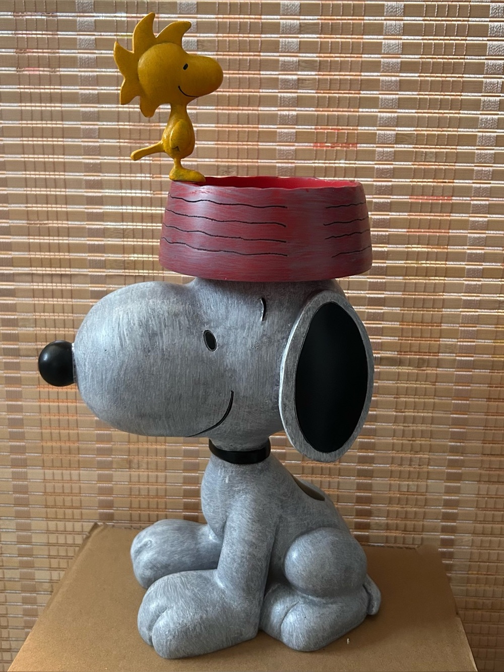 NIB Peanuts Snoopy Woodstock Bird Feeder